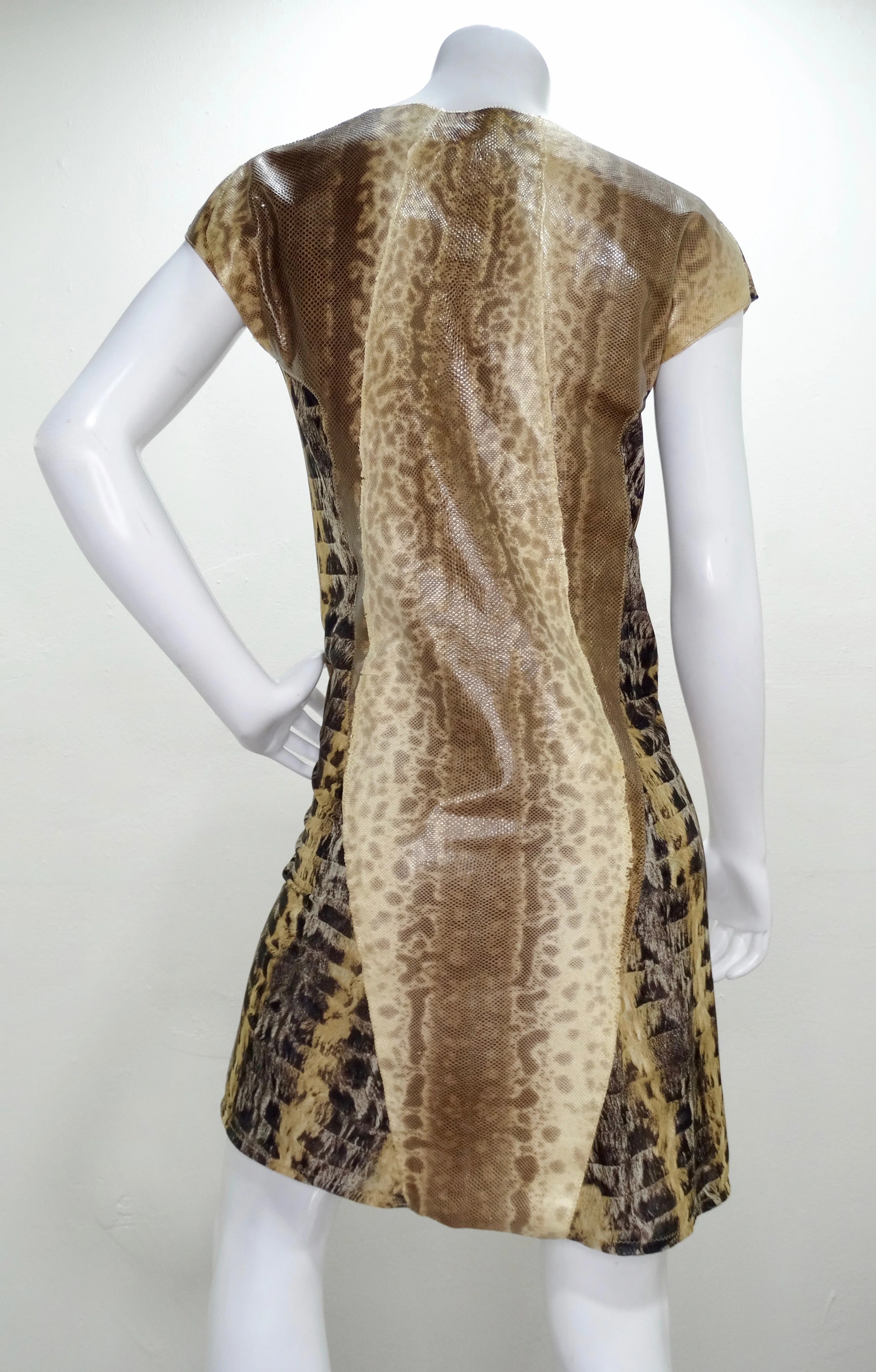 Fendi Python Mesh Dress