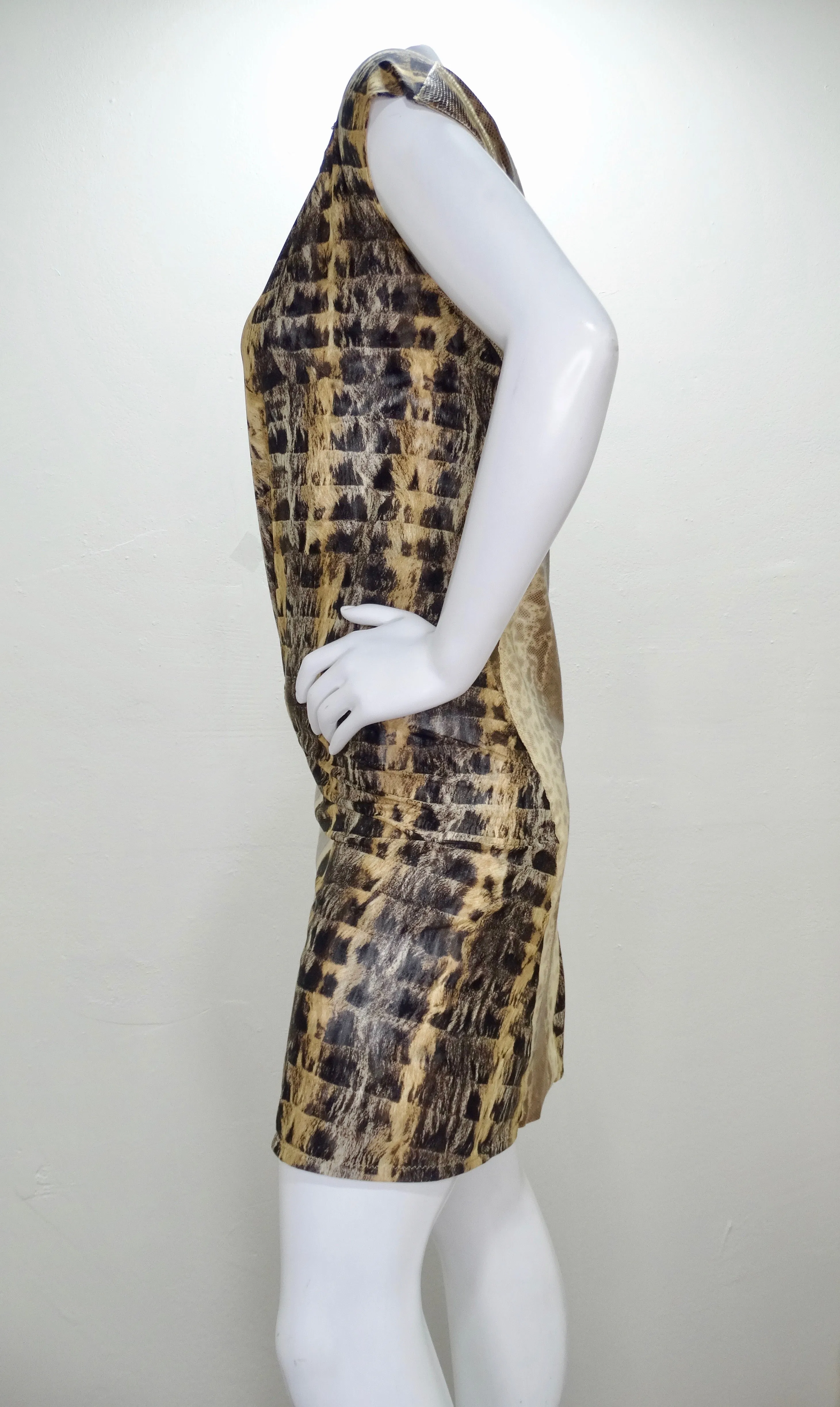 Fendi Python Mesh Dress