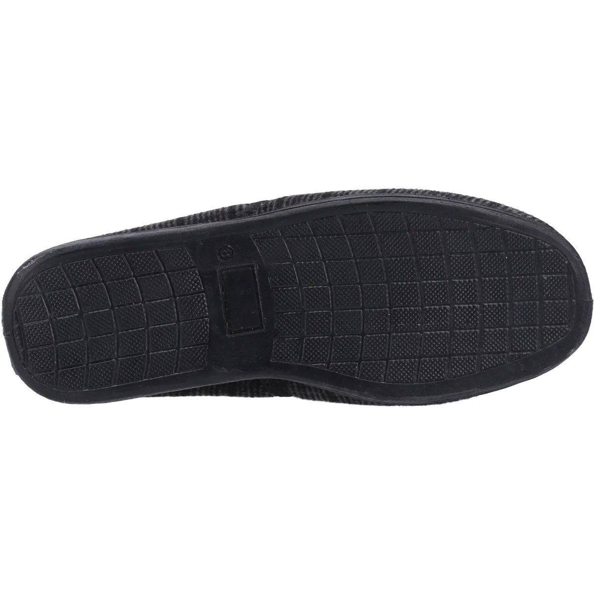 Fleet & Foster Neal Mens Chequered Mule Slippers