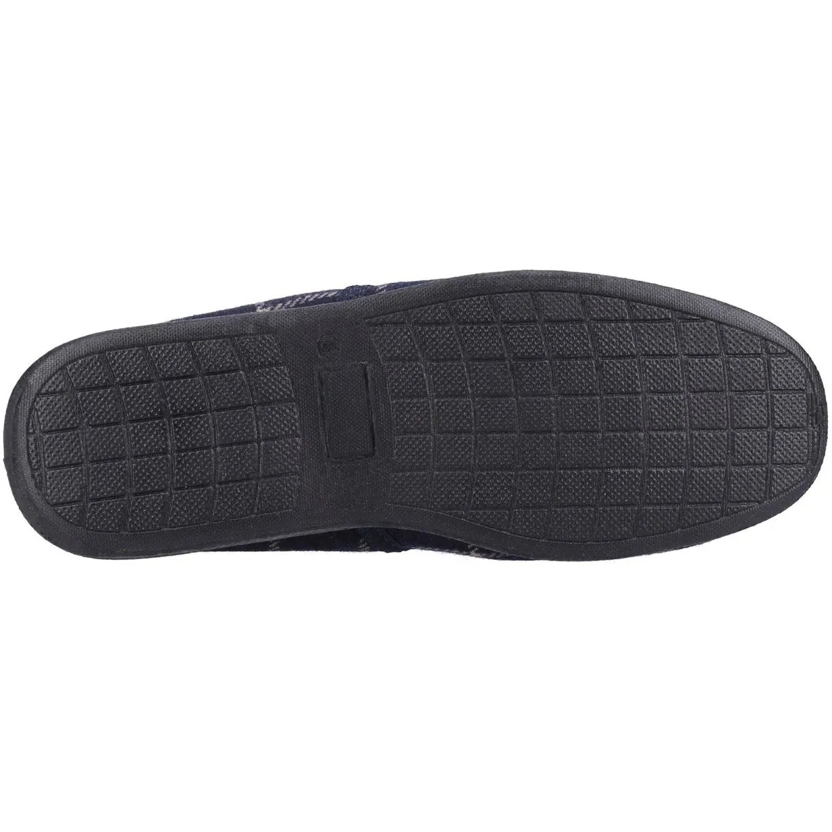 Fleet & Foster Neal Mens Chequered Mule Slippers