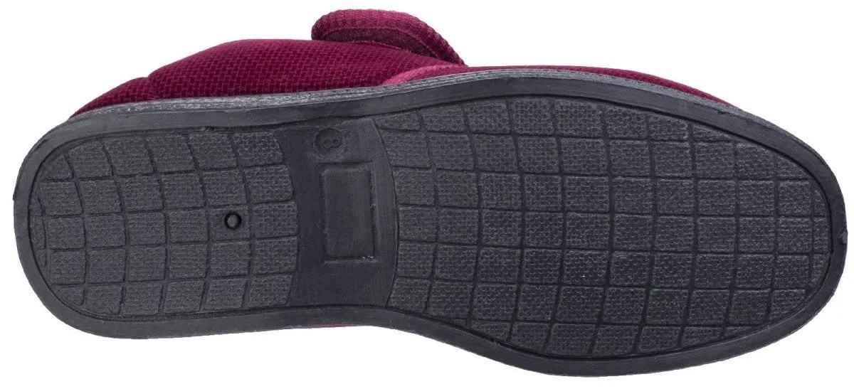 Fleet & Foster Sam Touch Fastening Mens Slippers