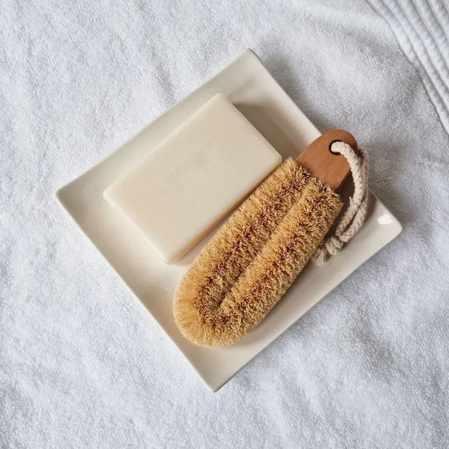Foot / Nail Brush with Coconut Fibre