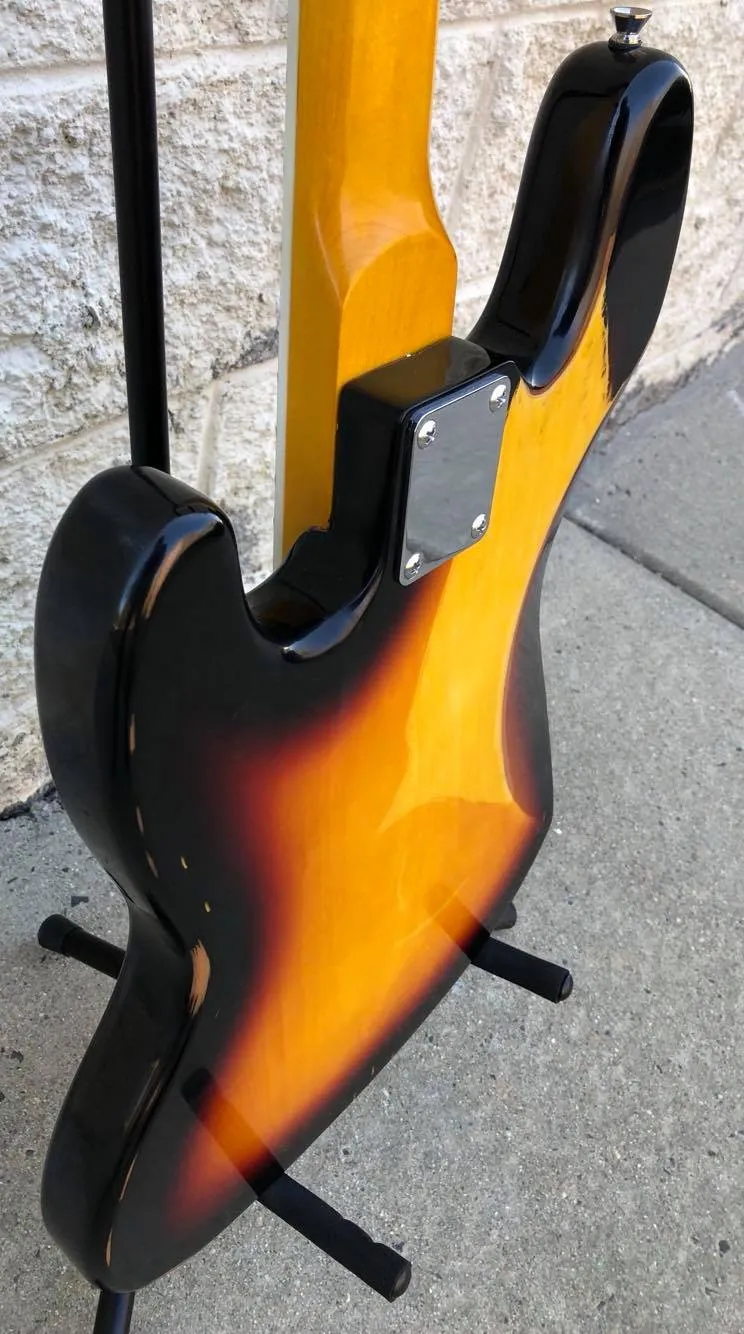 GAMMA [SOLD] Custom J21-04, Beta Model, Road-Worn, Relic'd 3-Tone Burst
