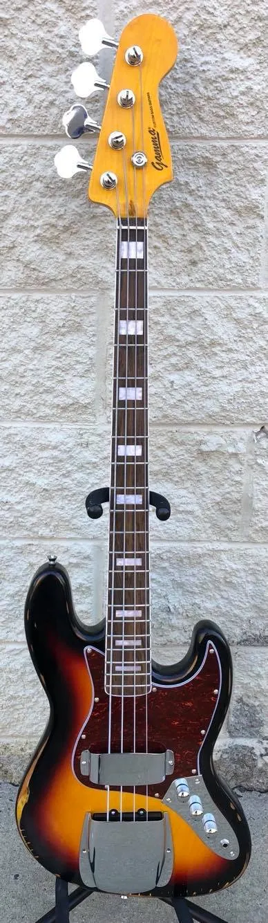 GAMMA [SOLD] Custom J21-04, Beta Model, Road-Worn, Relic'd 3-Tone Burst