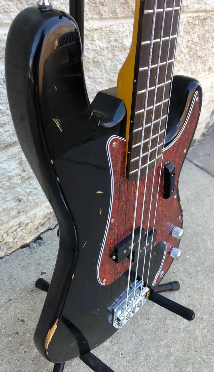 GAMMA [SOLD] Custom P21-02, Alpha Model, Road-Worn, Relic'd Vintage Black