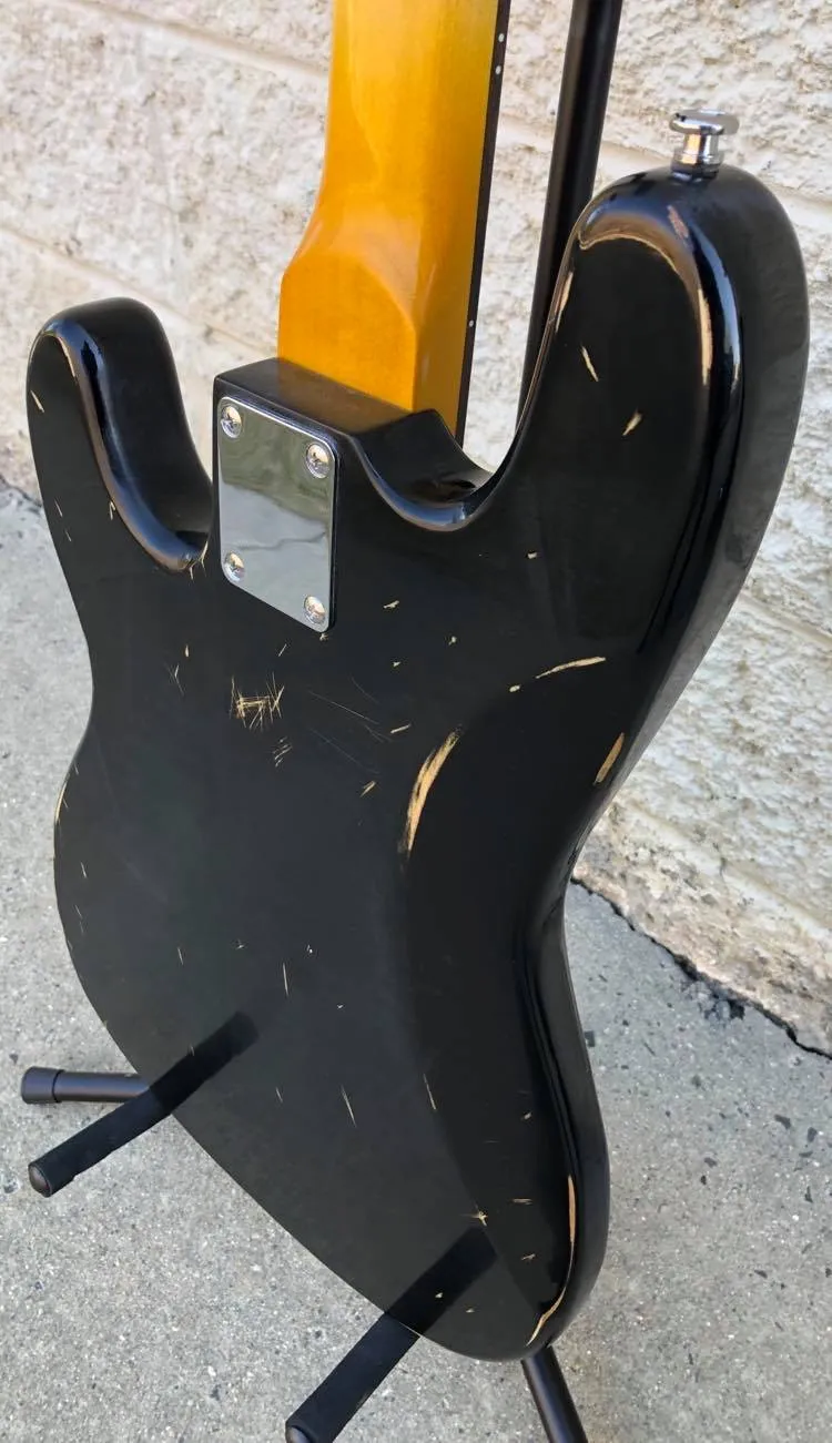 GAMMA [SOLD] Custom P21-02, Alpha Model, Road-Worn, Relic'd Vintage Black
