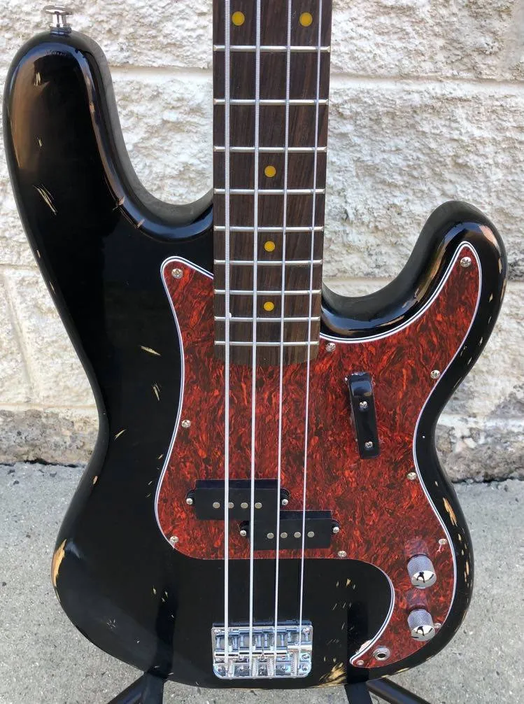 GAMMA [SOLD] Custom P21-02, Alpha Model, Road-Worn, Relic'd Vintage Black
