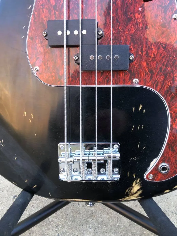 GAMMA [SOLD] Custom P21-02, Alpha Model, Road-Worn, Relic'd Vintage Black