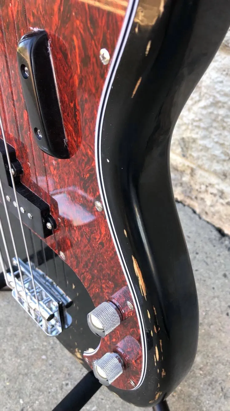 GAMMA [SOLD] Custom P21-02, Alpha Model, Road-Worn, Relic'd Vintage Black