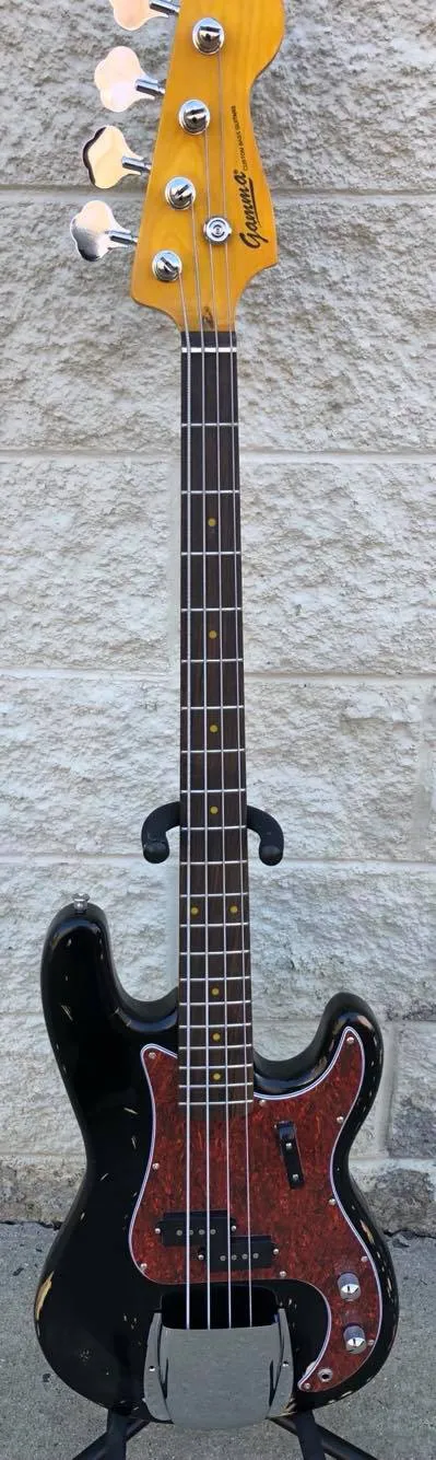 GAMMA [SOLD] Custom P21-02, Alpha Model, Road-Worn, Relic'd Vintage Black