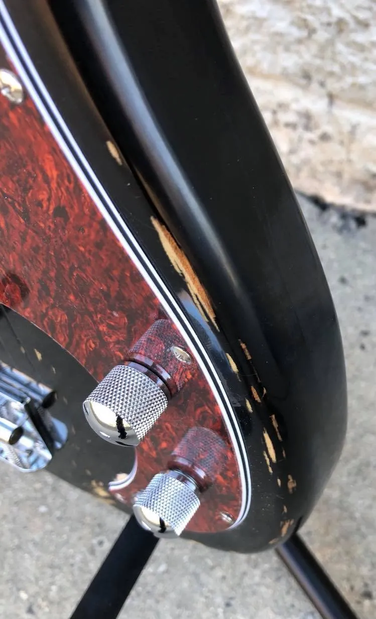 GAMMA [SOLD] Custom P21-02, Alpha Model, Road-Worn, Relic'd Vintage Black