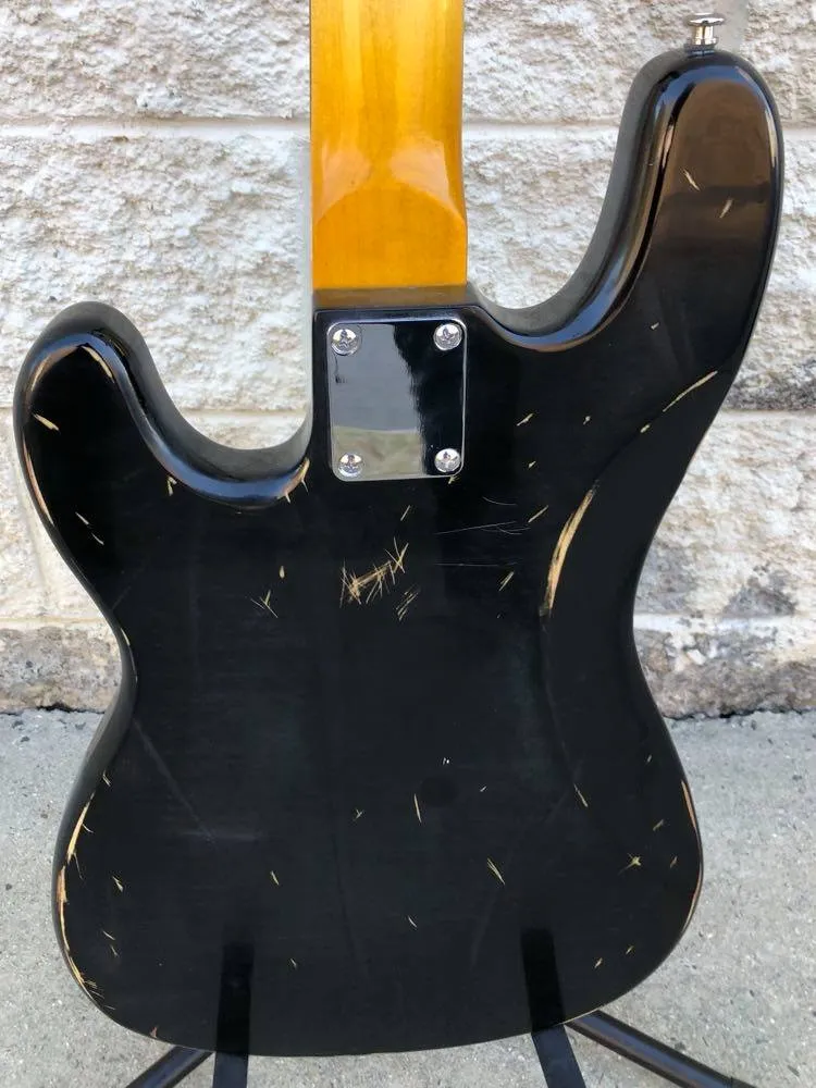 GAMMA [SOLD] Custom P21-02, Alpha Model, Road-Worn, Relic'd Vintage Black
