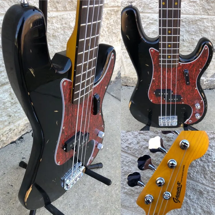 GAMMA [SOLD] Custom P21-02, Alpha Model, Road-Worn, Relic'd Vintage Black