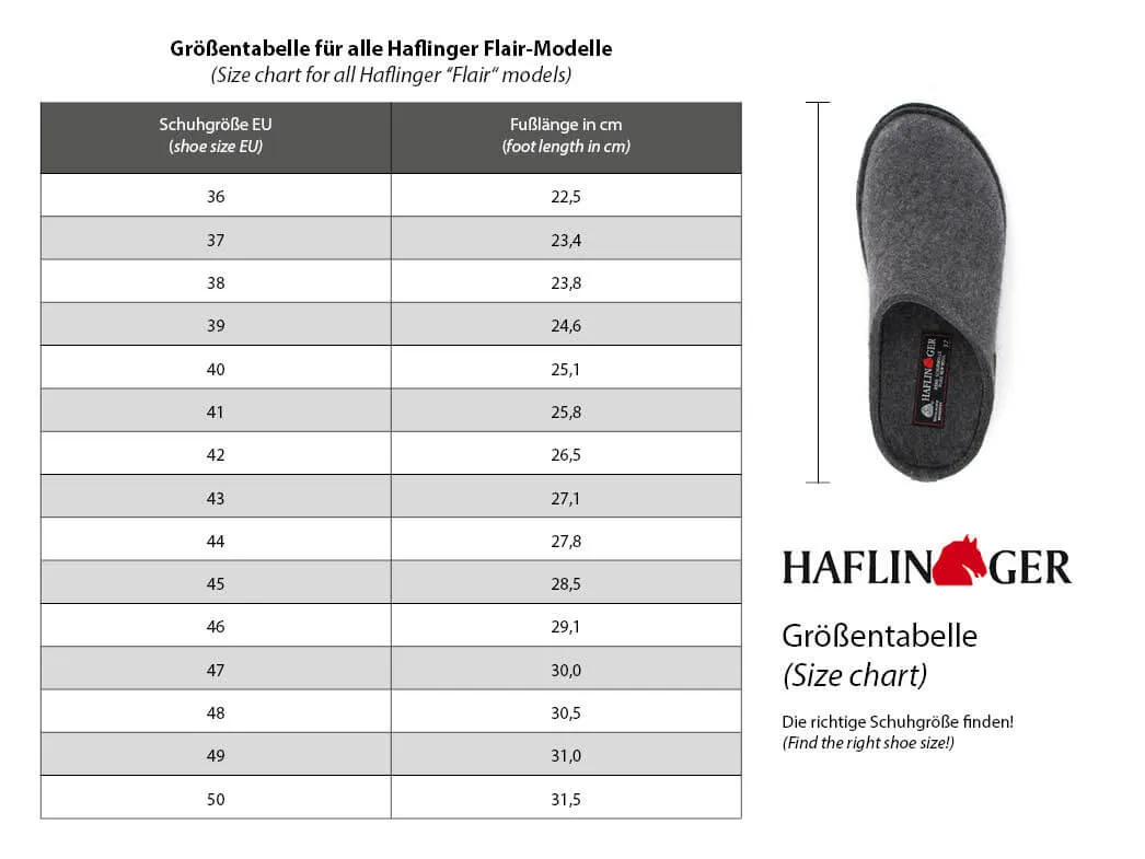 HAFLINGER Women Boiled Wool Slippers 'Flair Fido', paprika