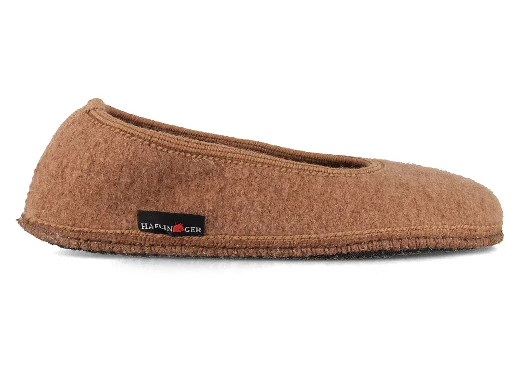 HAFLINGER Women Felt Ballerina 'Marina', camel