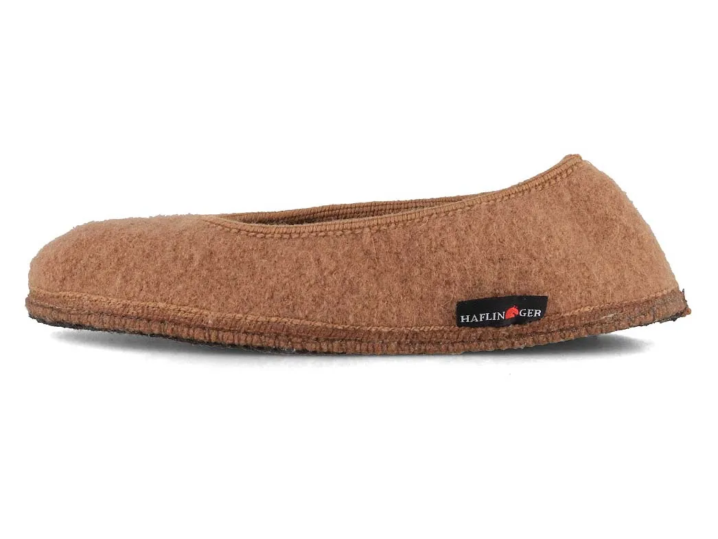 HAFLINGER Women Felt Ballerina 'Marina', camel