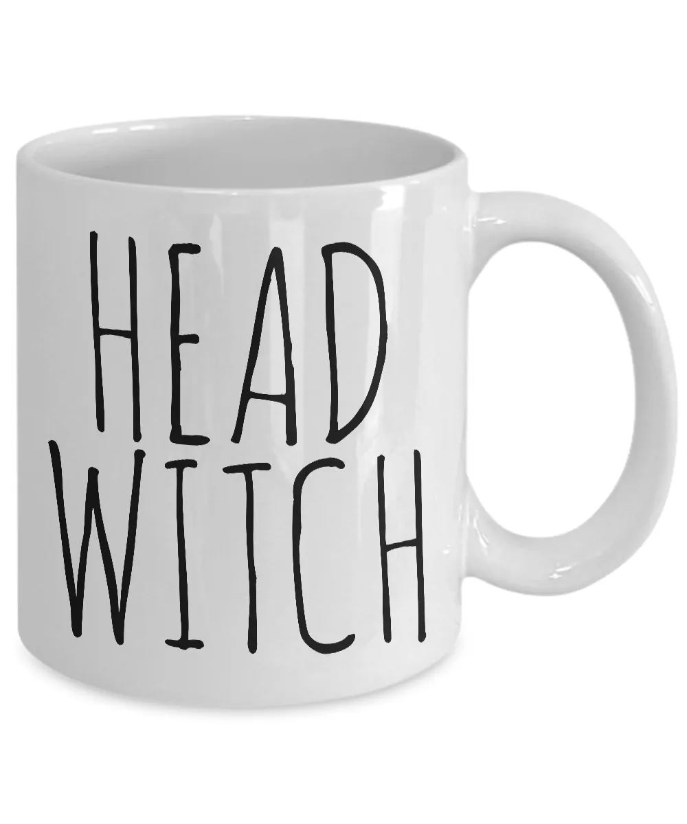 Head Witch Cauldron Mug Funny Halloween Ceramic Coffee Cup Gifts for Witches