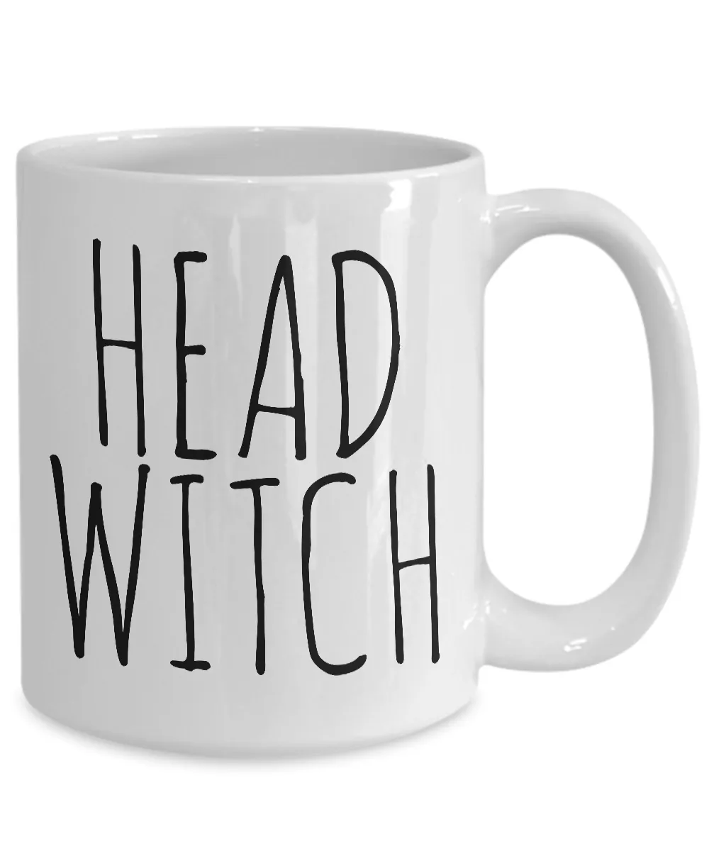 Head Witch Cauldron Mug Funny Halloween Ceramic Coffee Cup Gifts for Witches