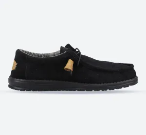 Heydude 40163 Wally Corduroy Klassische Slipper für Herren, Schwarz