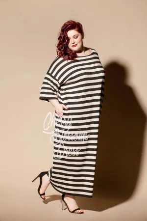 Horizontal Stripe Valentine Dress, 054.261