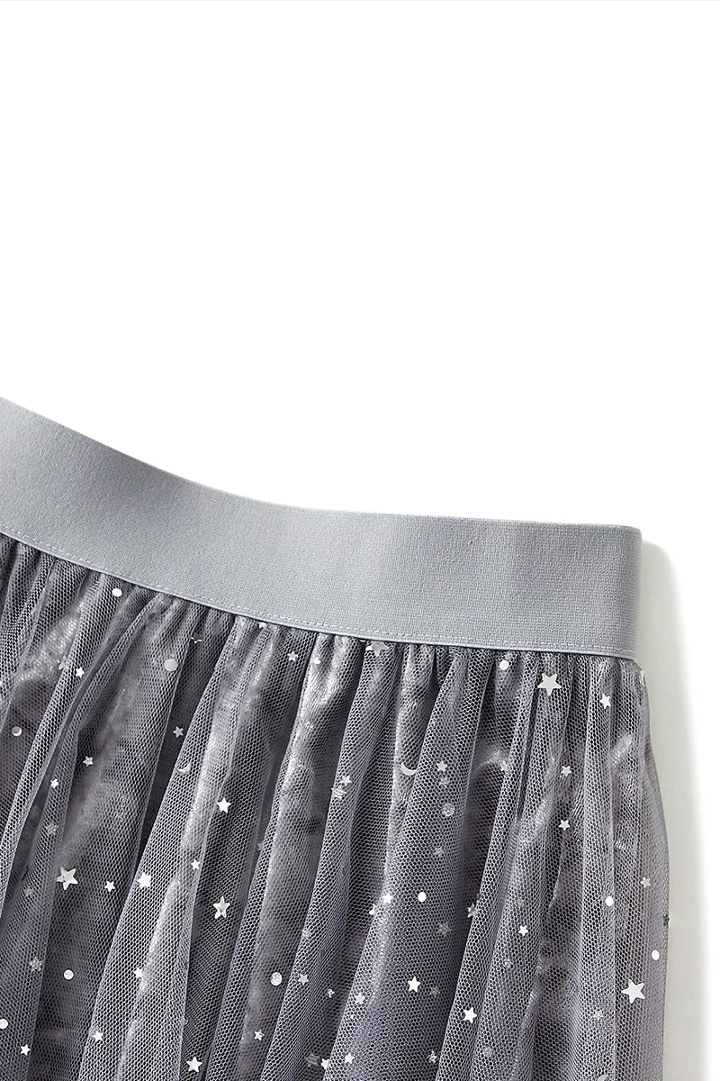 HQR1326 Stardust Tulle Skirt