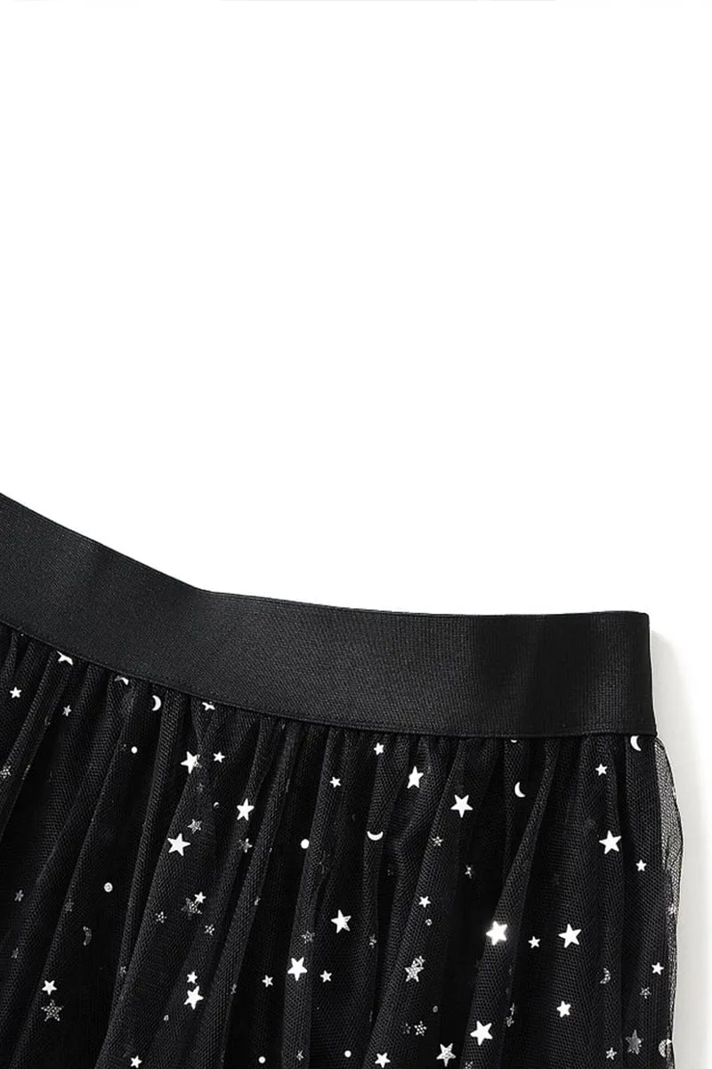 HQR1326 Stardust Tulle Skirt