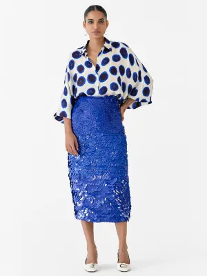 Indigo Batwing Shirt
