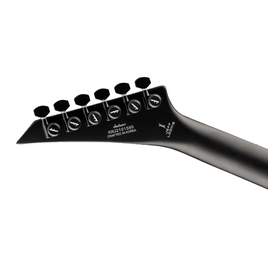 Jackson Jeff Loomis Limited Edition Kelly Hardtail - Black Ash