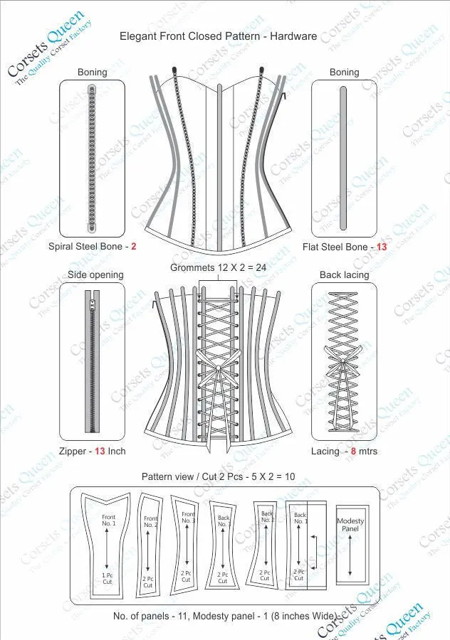 Jaretzy Overbust Corset
