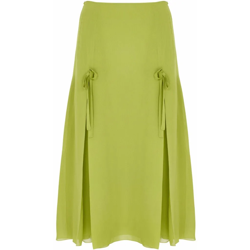 John Galliano silk chiffon skirt Size 10UK
