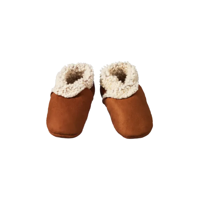 Lambskin Booties | Cinnamon