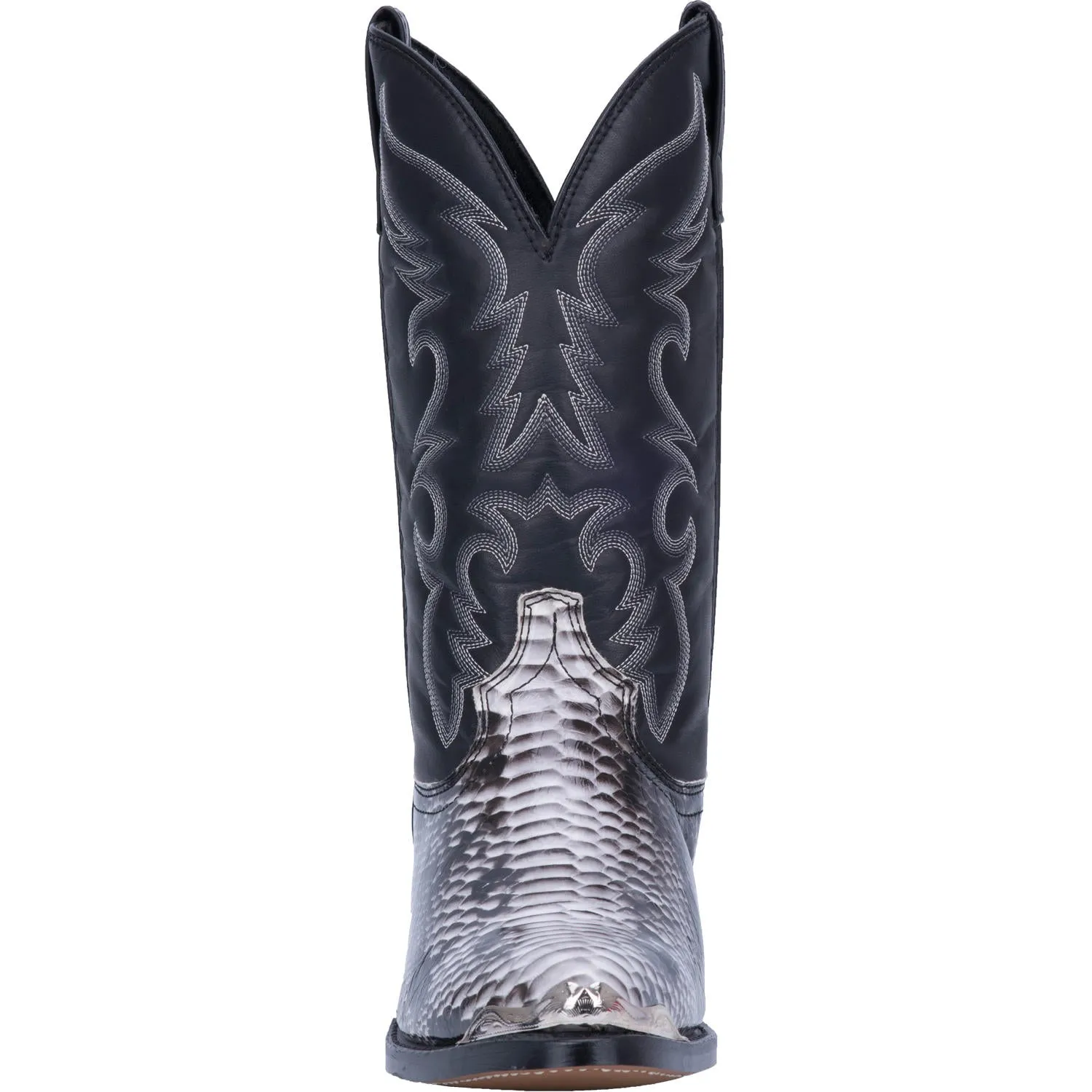 Laredo Men's Monty Black/White Manmade Boot 68067
