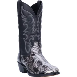 Laredo Men's Monty Black/White Manmade Boot 68067