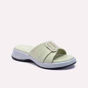 Light Green Soft Casual Slippers 0413084