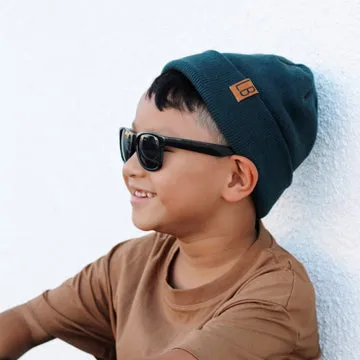 Little Bipsy Knit Beanie - Night Fall