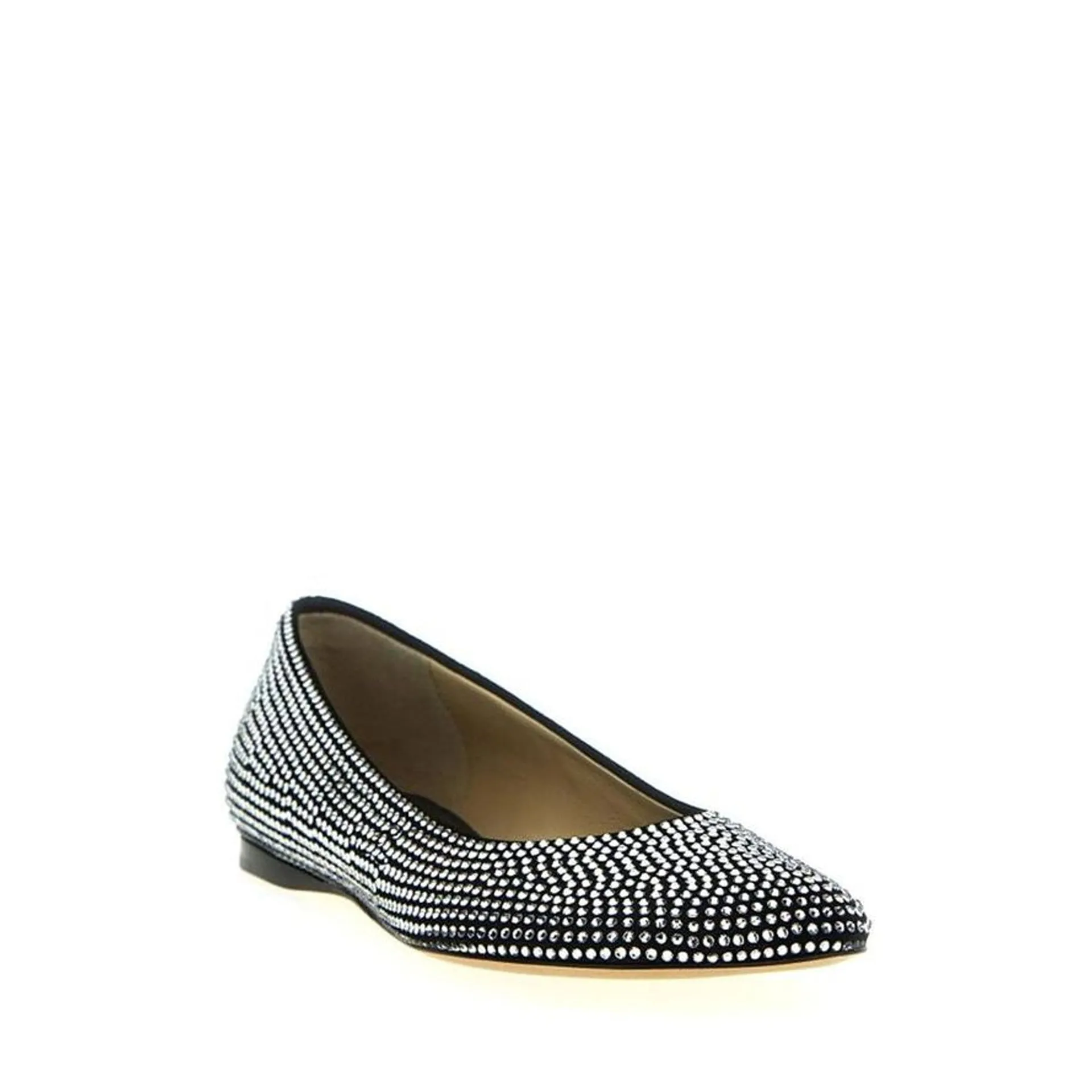 LOEWE Elegant Strass Ballerina Flats