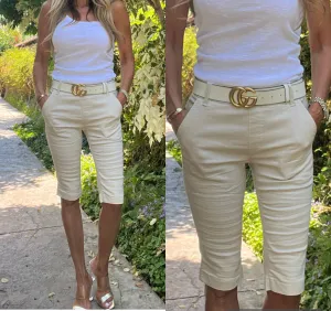 Lora Bermuda Tan