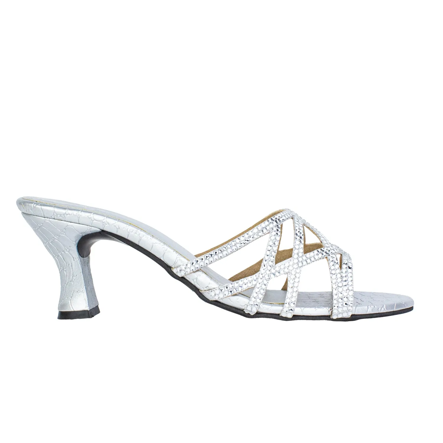 Maha Heels S186H - Silver