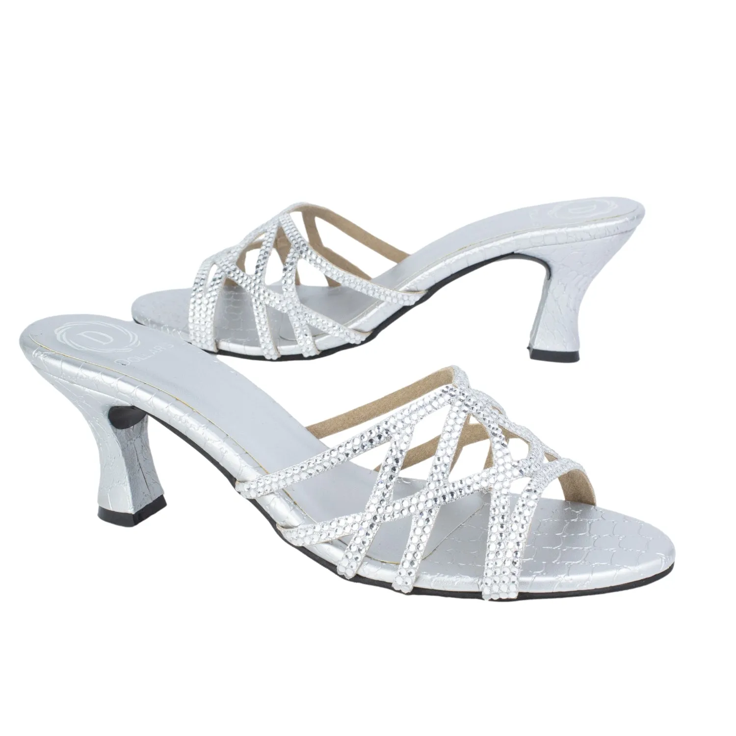 Maha Heels S186H - Silver
