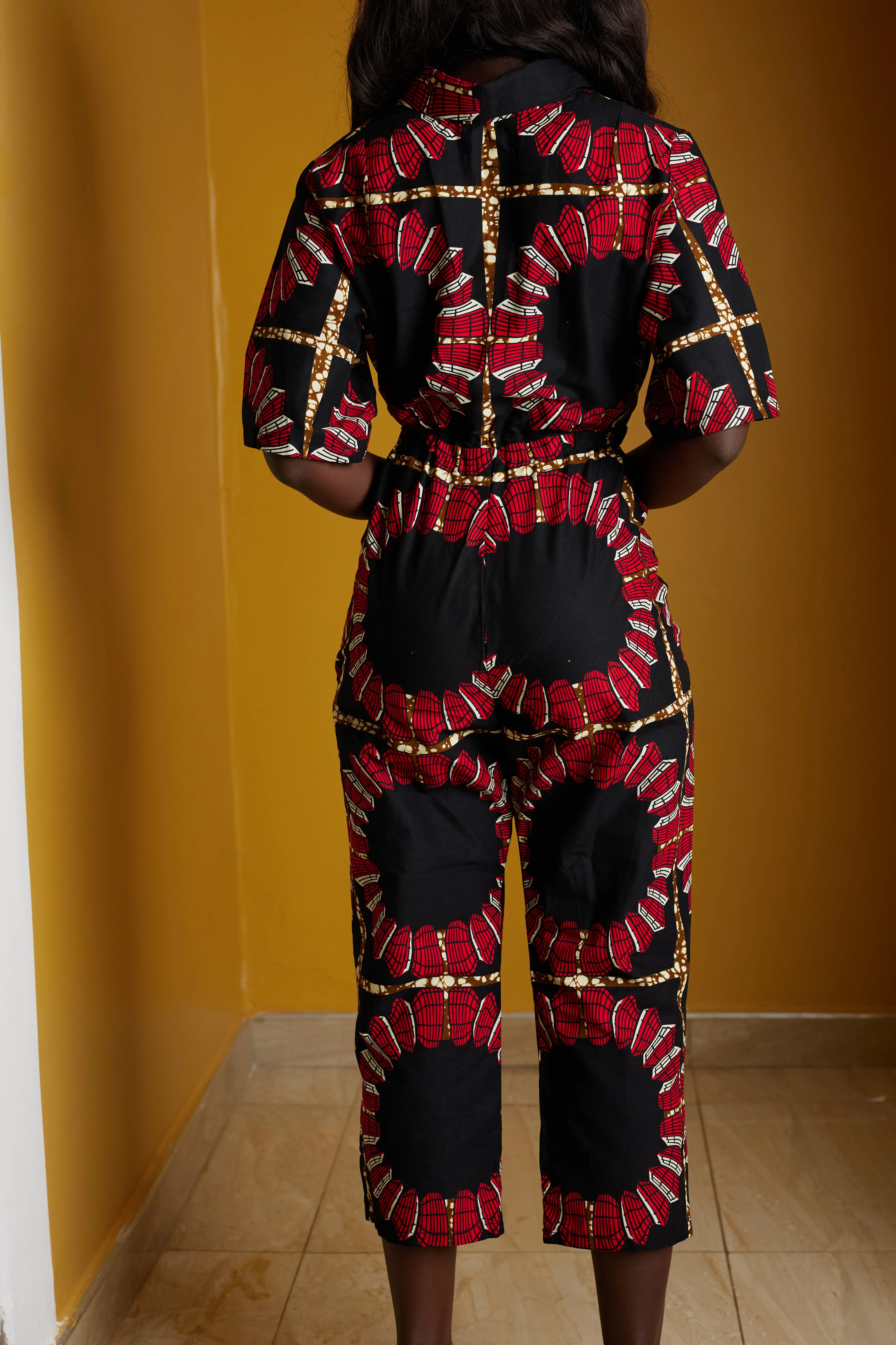 Mansa African Print Jumpsuit