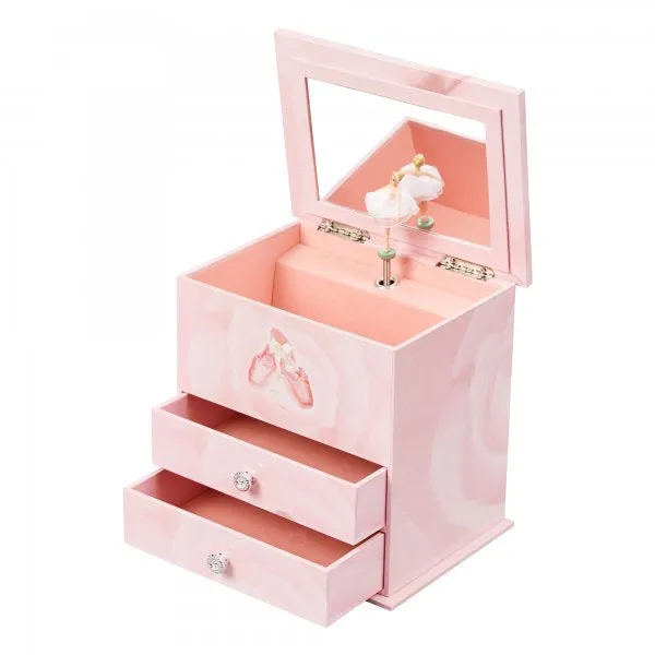 Mele and Co. “Casey” Medium Jewelry Box w/ 2 small drawers