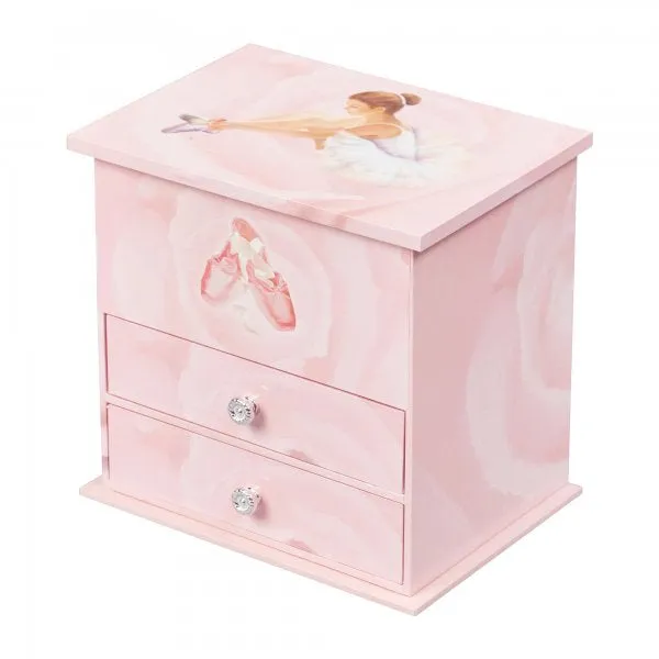 Mele and Co. “Casey” Medium Jewelry Box w/ 2 small drawers