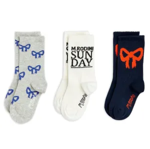 Mini Rodini - Bow socks - 3 pairs