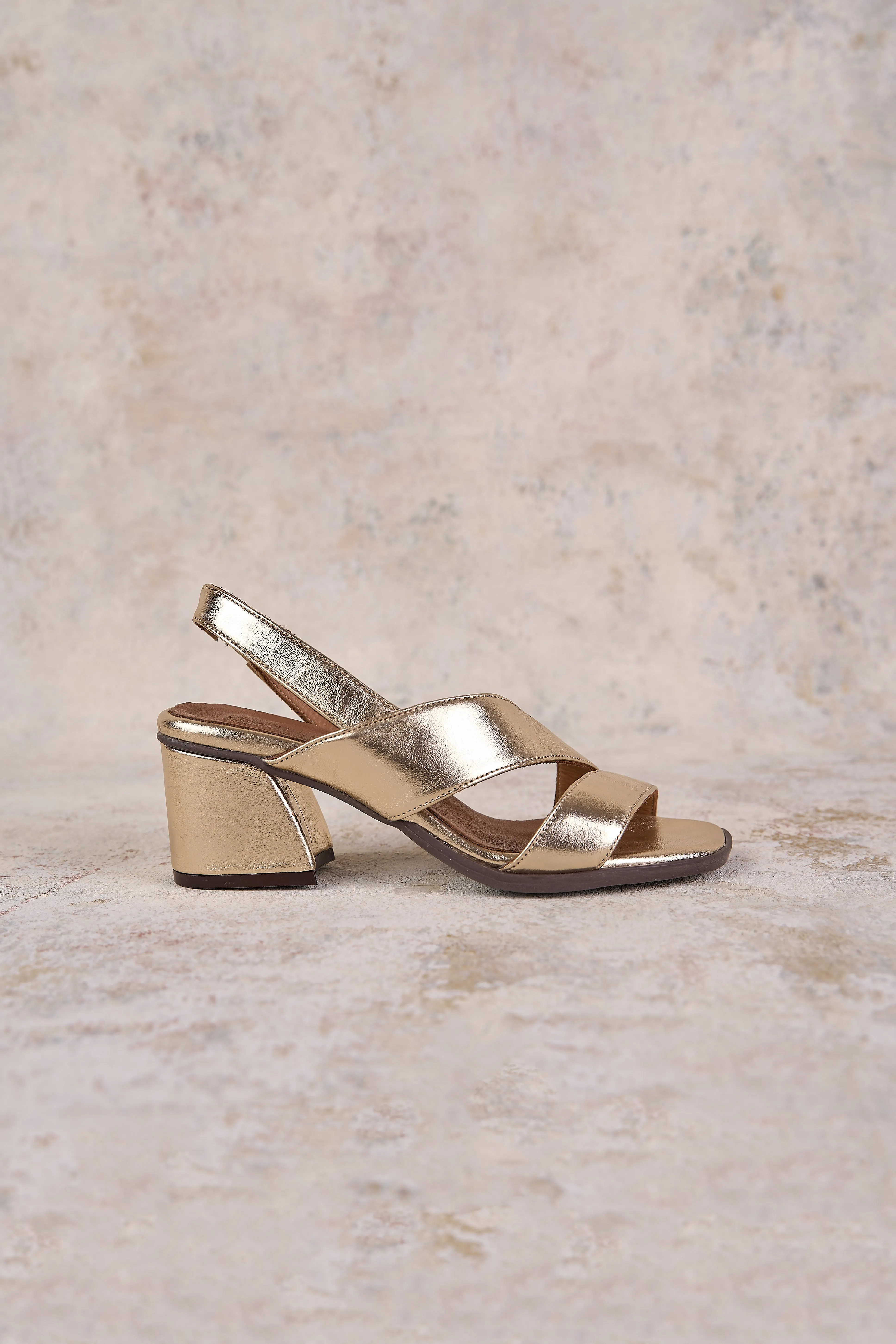 Minnie Gold Heel - Gold