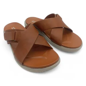 Mova Comfort Cross Strap Slippers 6003 – Mustard