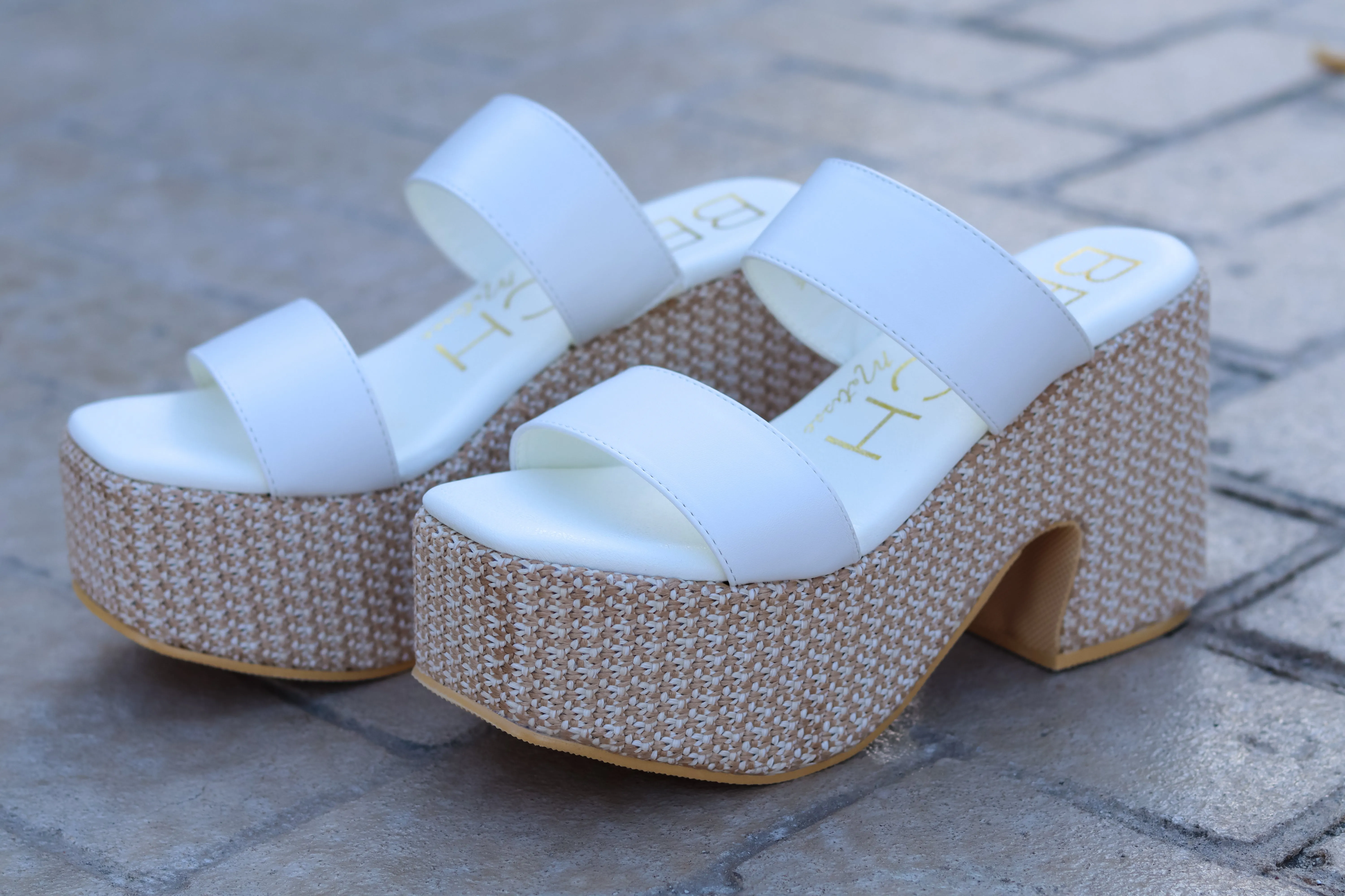 Mykonos Platform Heel