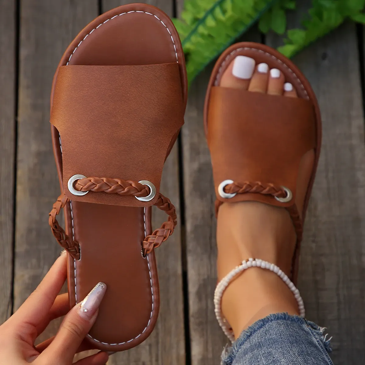 Nancy - Sandalen, Flats für den lässigen Sommer
