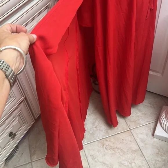 NWT Miss Holly The Label Dalia Red Gown