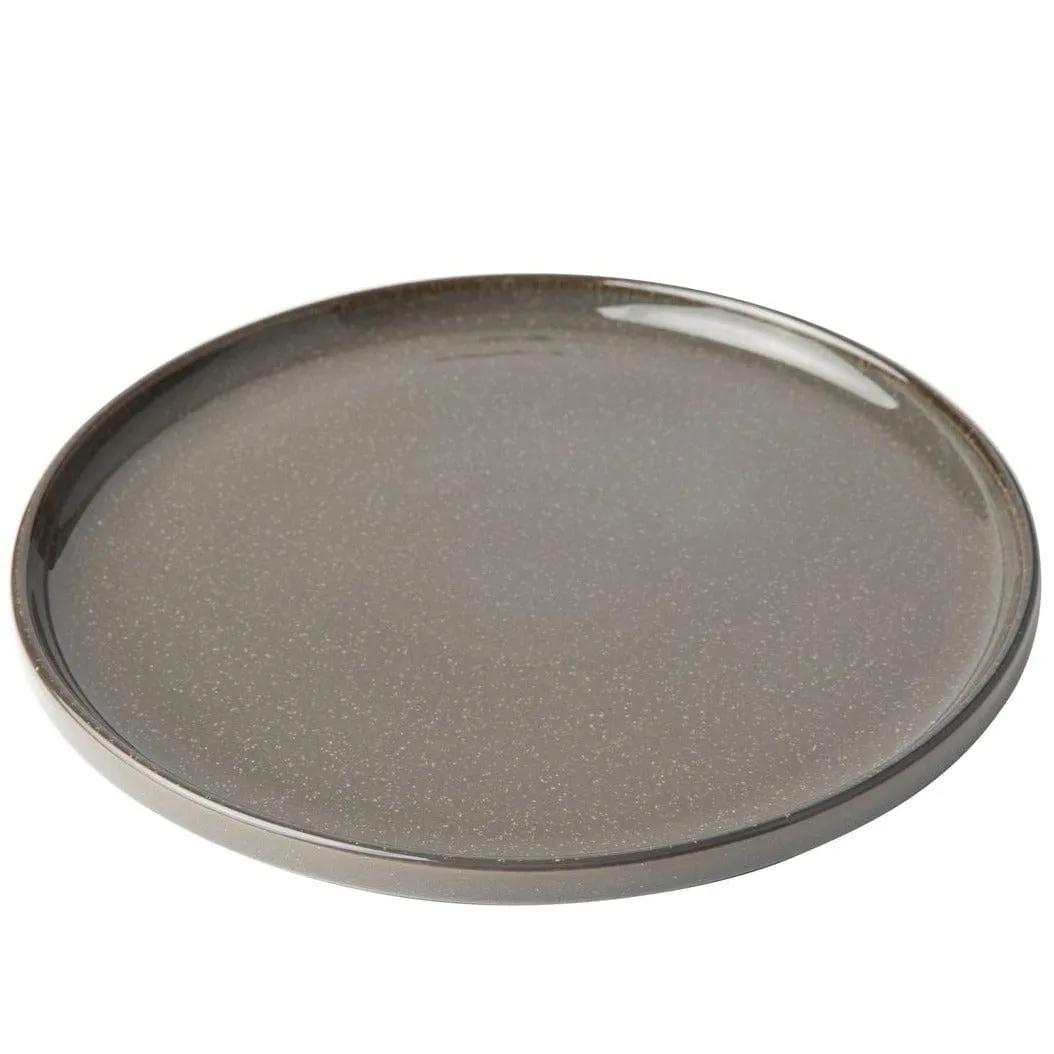 Omada Flat Stackable Dinner Plate Grey OM-0000057