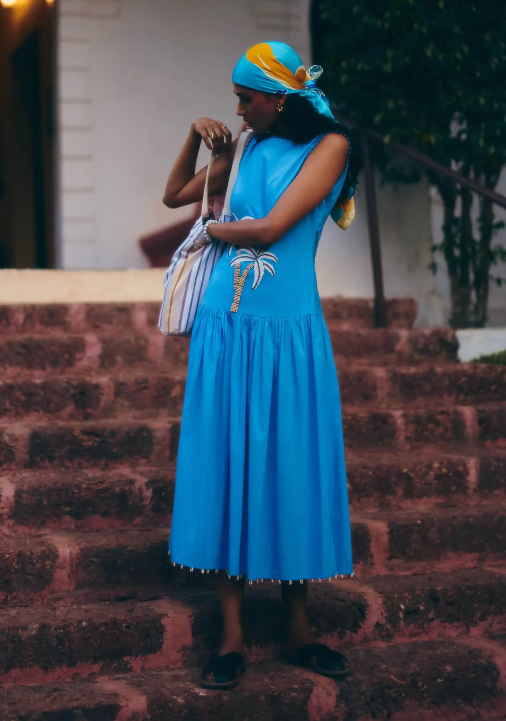 Palm island long dress